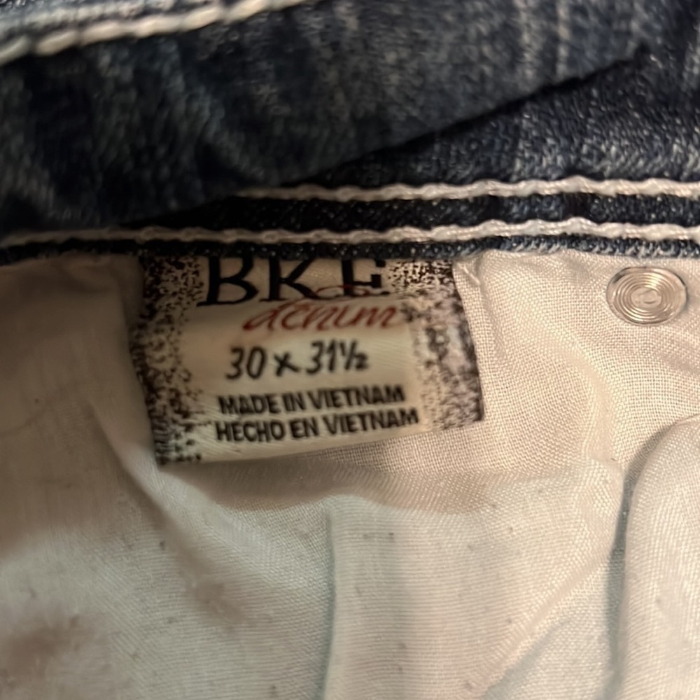 Women’s BKE Payton Bootcut Jeans 30x31.5 (EXCELLENT) - Picture 6 of 9